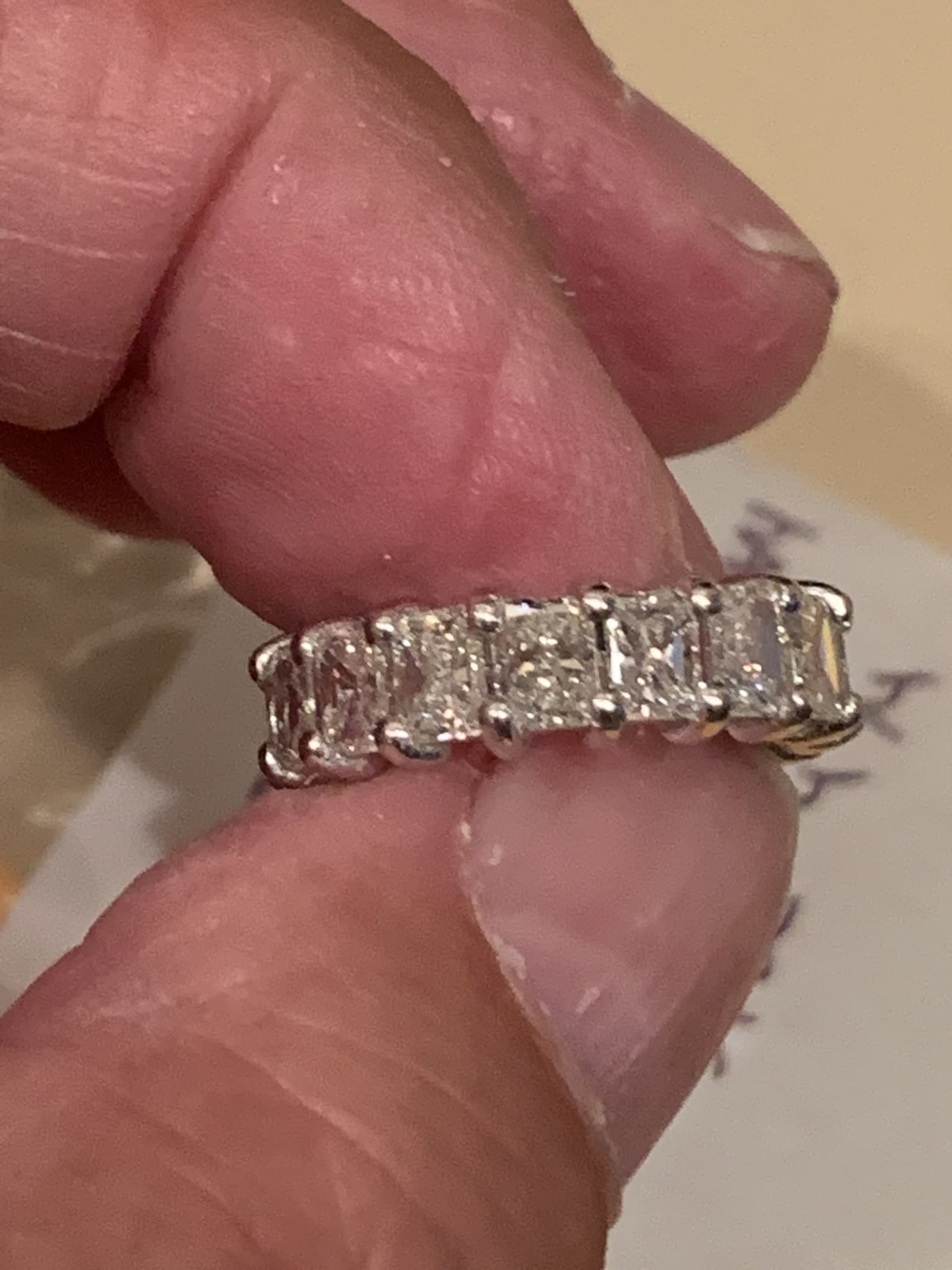 A diamond piece sourced and set by Cool Blue Diamond