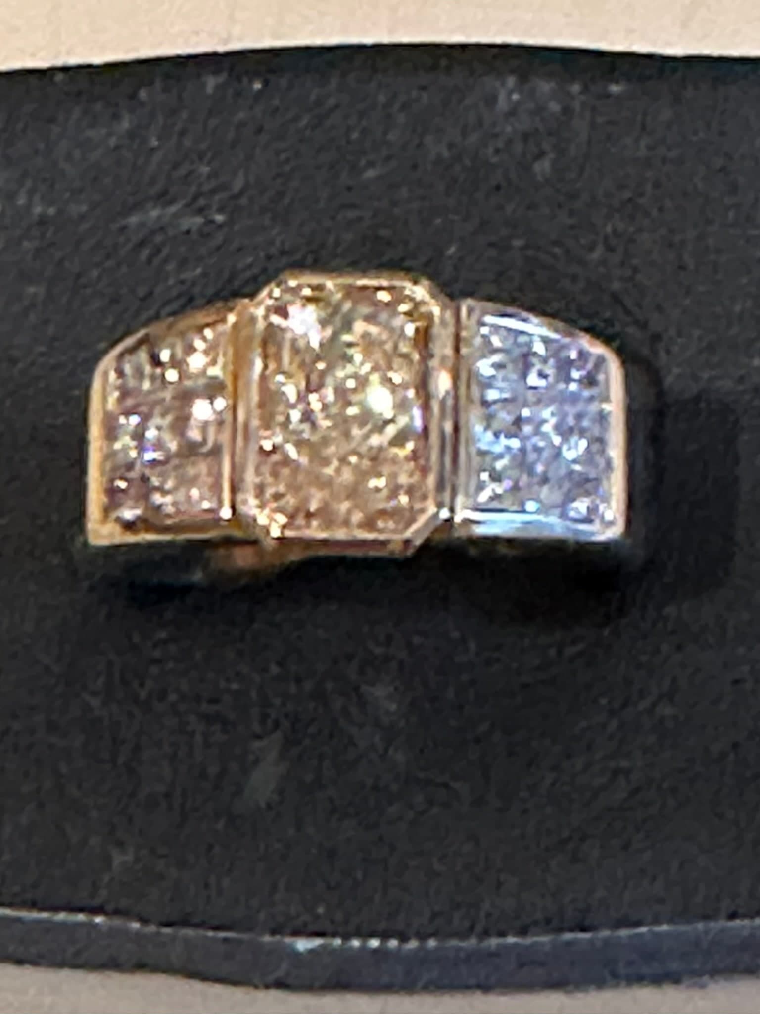 A diamond piece sourced and set by Cool Blue Diamond