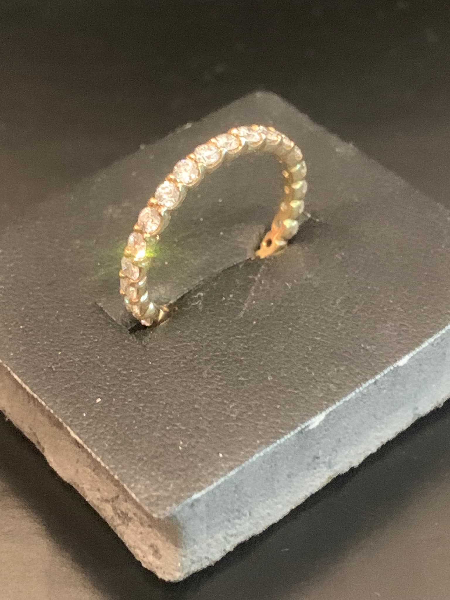 A diamond piece sourced and set by Cool Blue Diamond