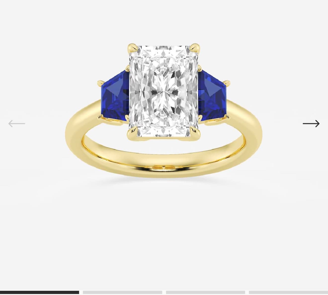 A diamond piece sourced and set by Cool Blue Diamond