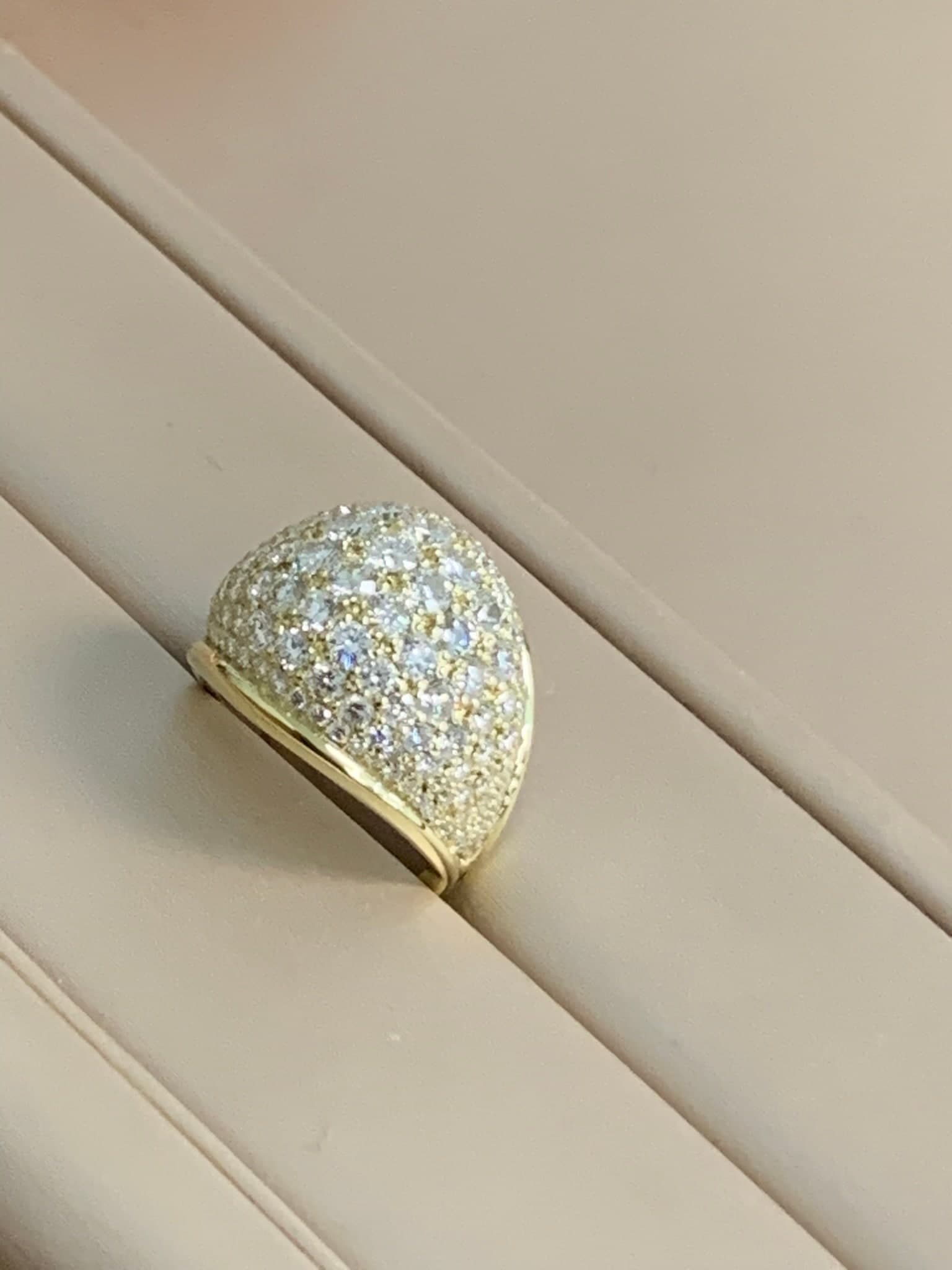 A diamond piece sourced and set by Cool Blue Diamond