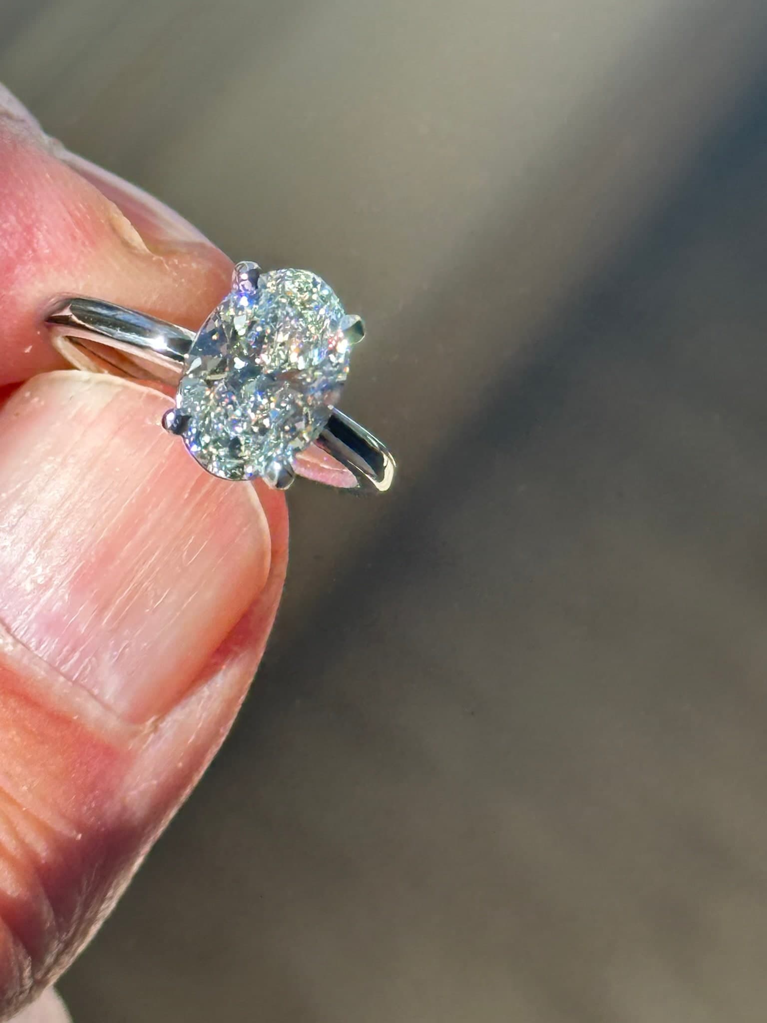 A diamond piece sourced and set by Cool Blue Diamond