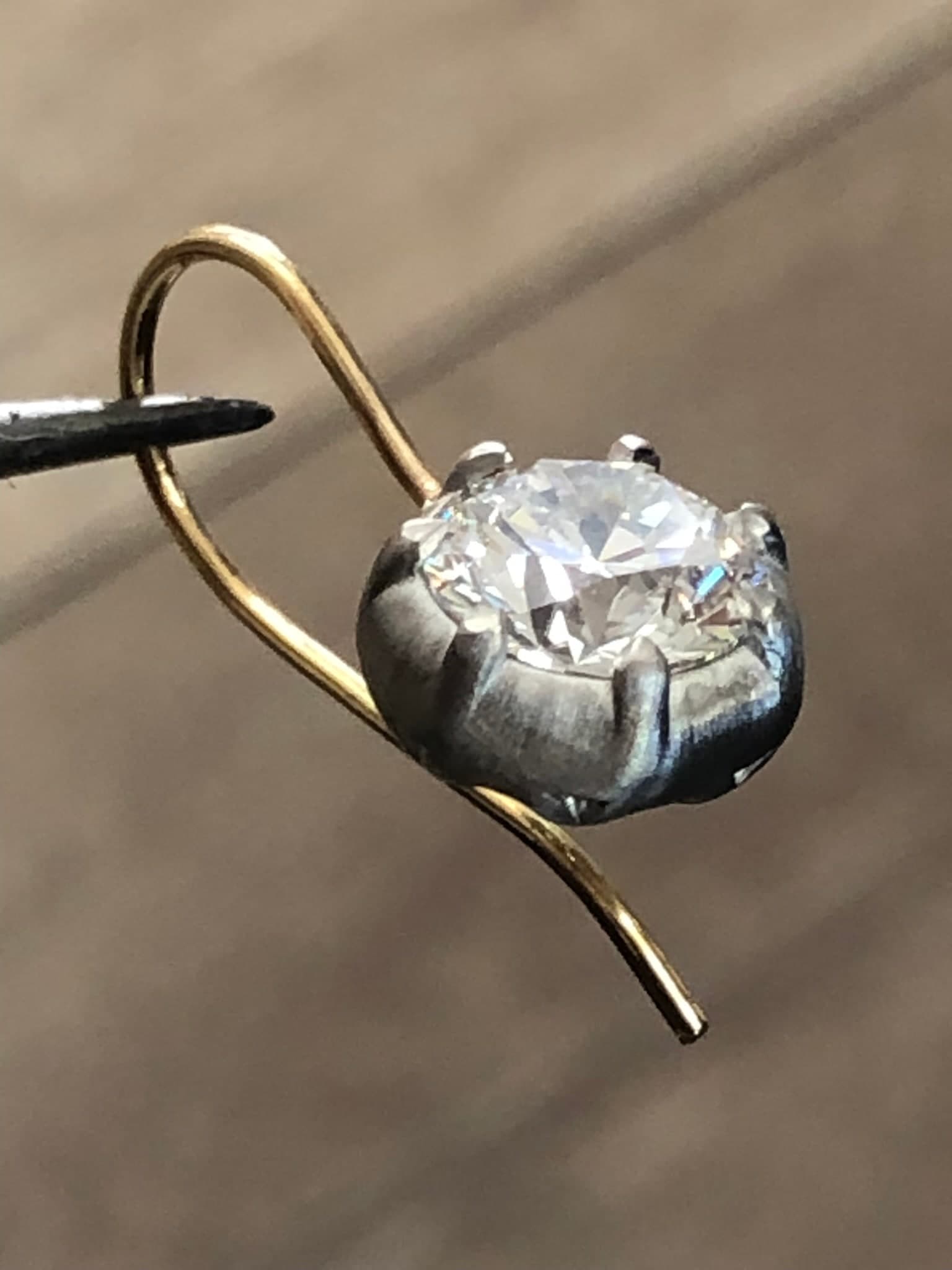 A diamond piece sourced and set by Cool Blue Diamond
