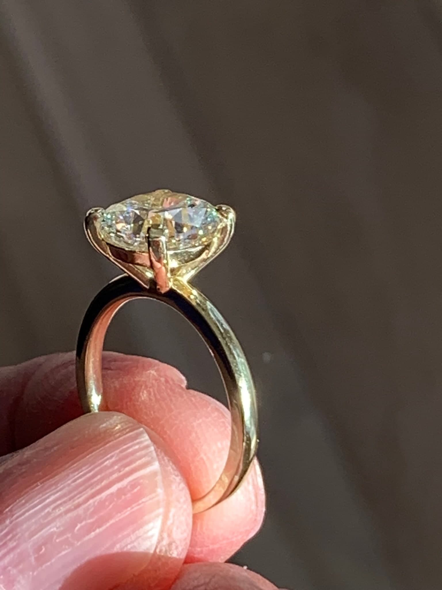 A diamond piece sourced and set by Cool Blue Diamond