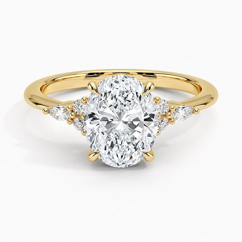 A diamond piece sourced and set by Cool Blue Diamond