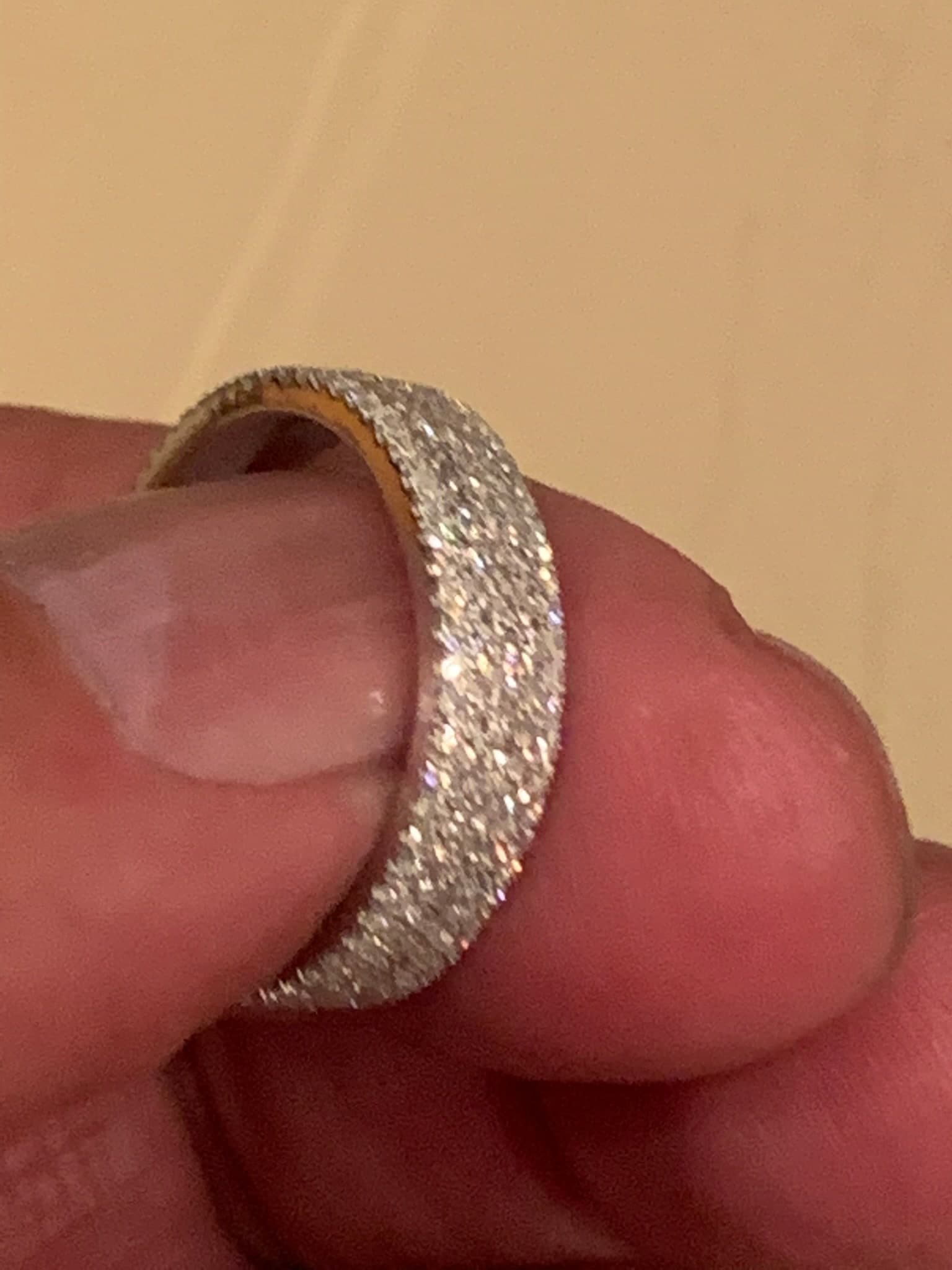 A diamond piece sourced and set by Cool Blue Diamond