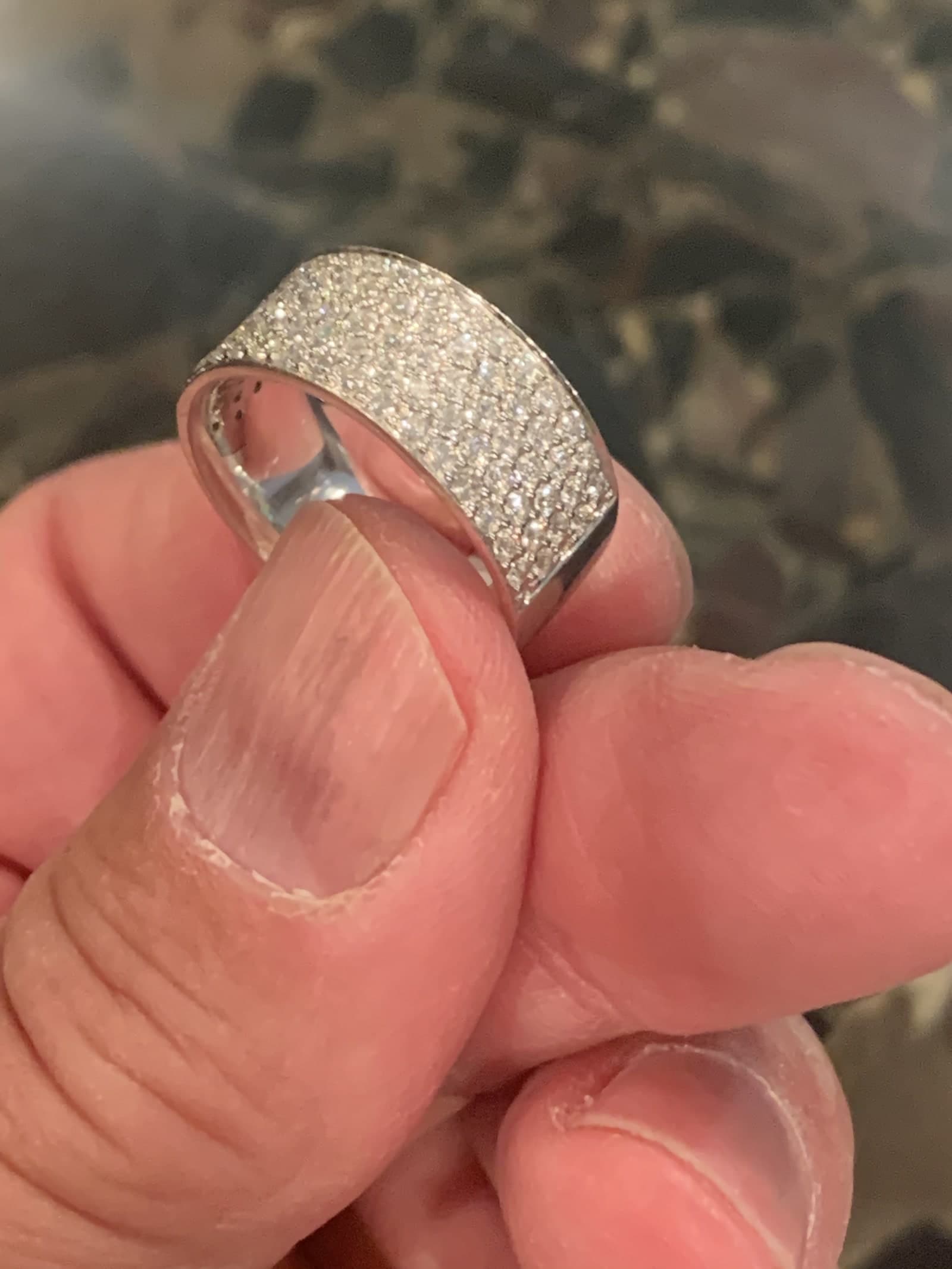 A diamond piece sourced and set by Cool Blue Diamond