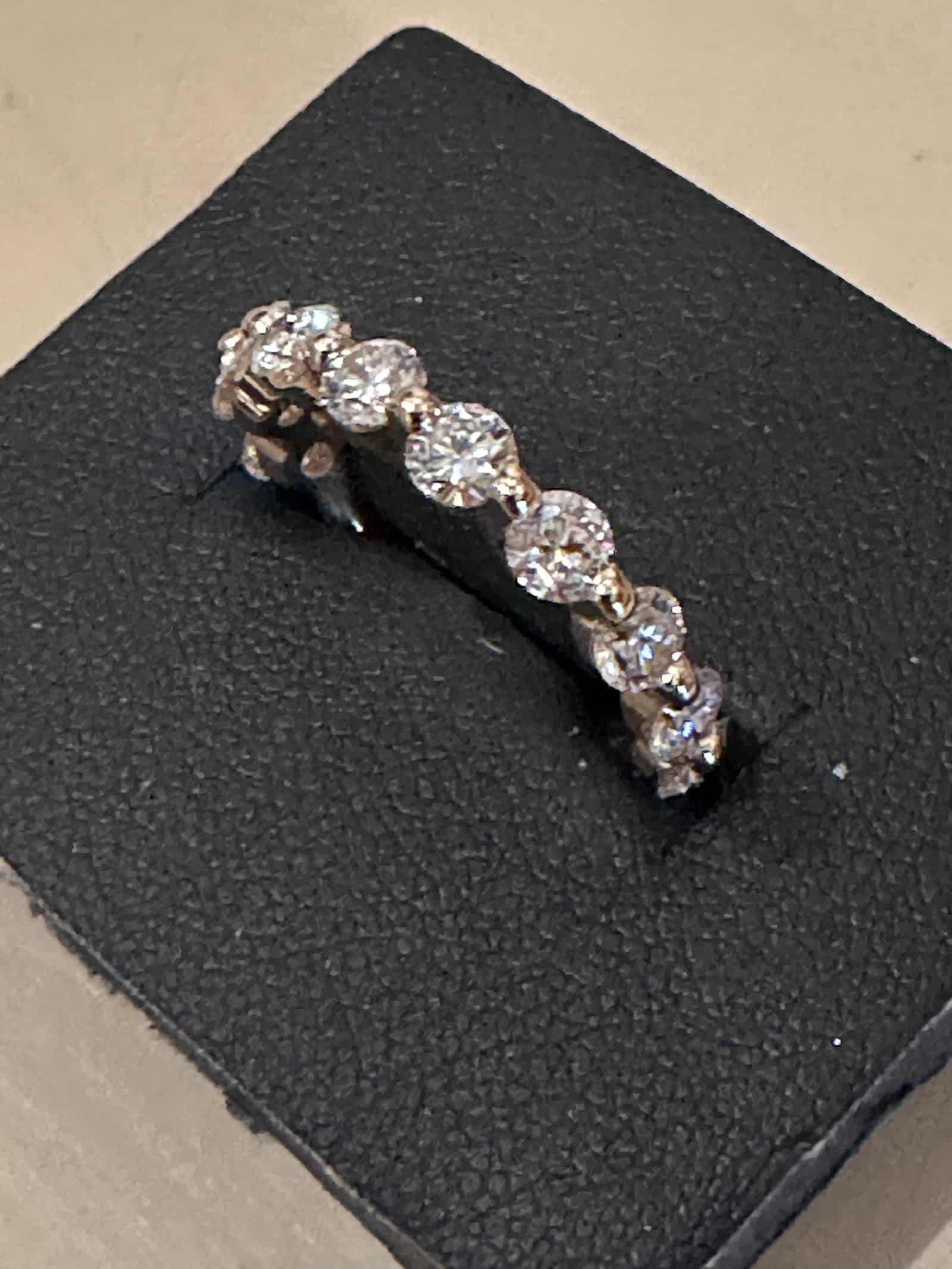 A diamond piece sourced and set by Cool Blue Diamond